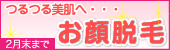 お顔脱毛