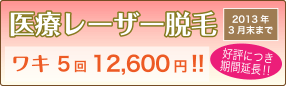 医療レーザー脱毛