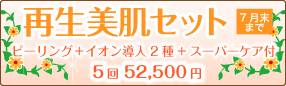 再生美肌セット