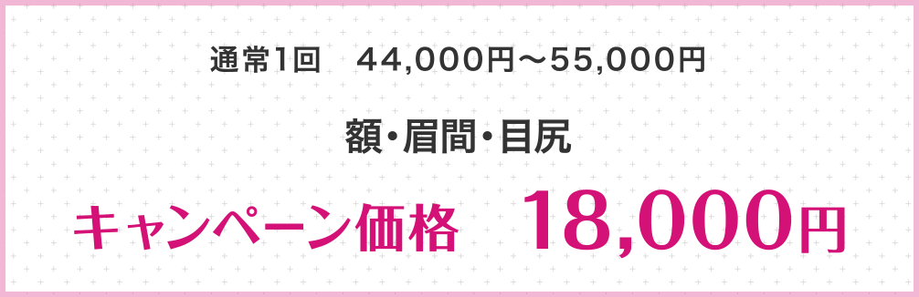 ボトックス注射で小顔に変身
